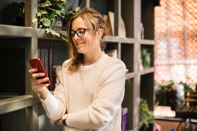 Mit der Mitarbeiter-App kann ein 24/7-Service angeboten werden